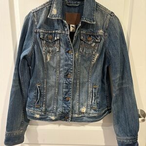 Abercrombie & Fitch Blue Jean Jacket